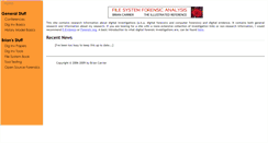 Desktop Screenshot of digital-evidence.org
